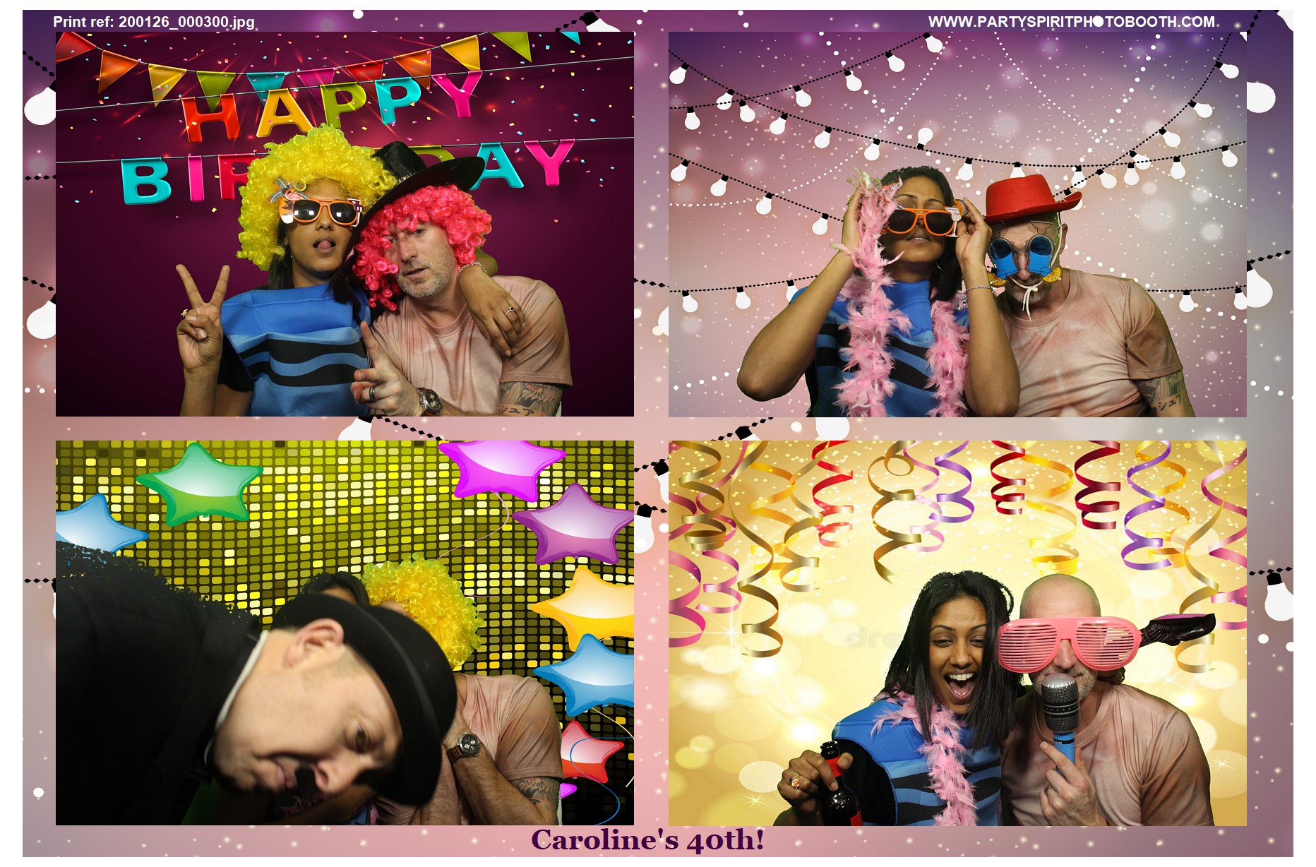 Caroline’s 40th | View more photos from the event at gallery.partyspiritphotobooth.com/u/PartySpiritPhotoBooth/Caroline’s-40th